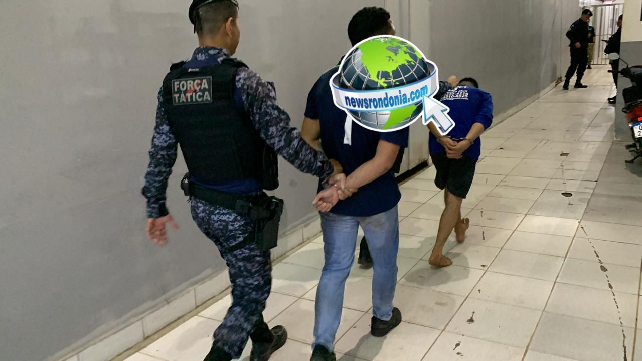 NO CENTRO: “Capetinha” e “KL do PCC” são presos armados em ação da Força Tática do 9° BPM - News Rondônia