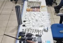 Operação no Mocambo resulta em prisão de três homens e apreensão de mais de 190 munições